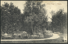 16928 Gezicht in de tuin van villa Voor Eng (Eemnesserweg) te Baarn.N.B. In 1920 is de naam gewijzigd in buitenplaats ...